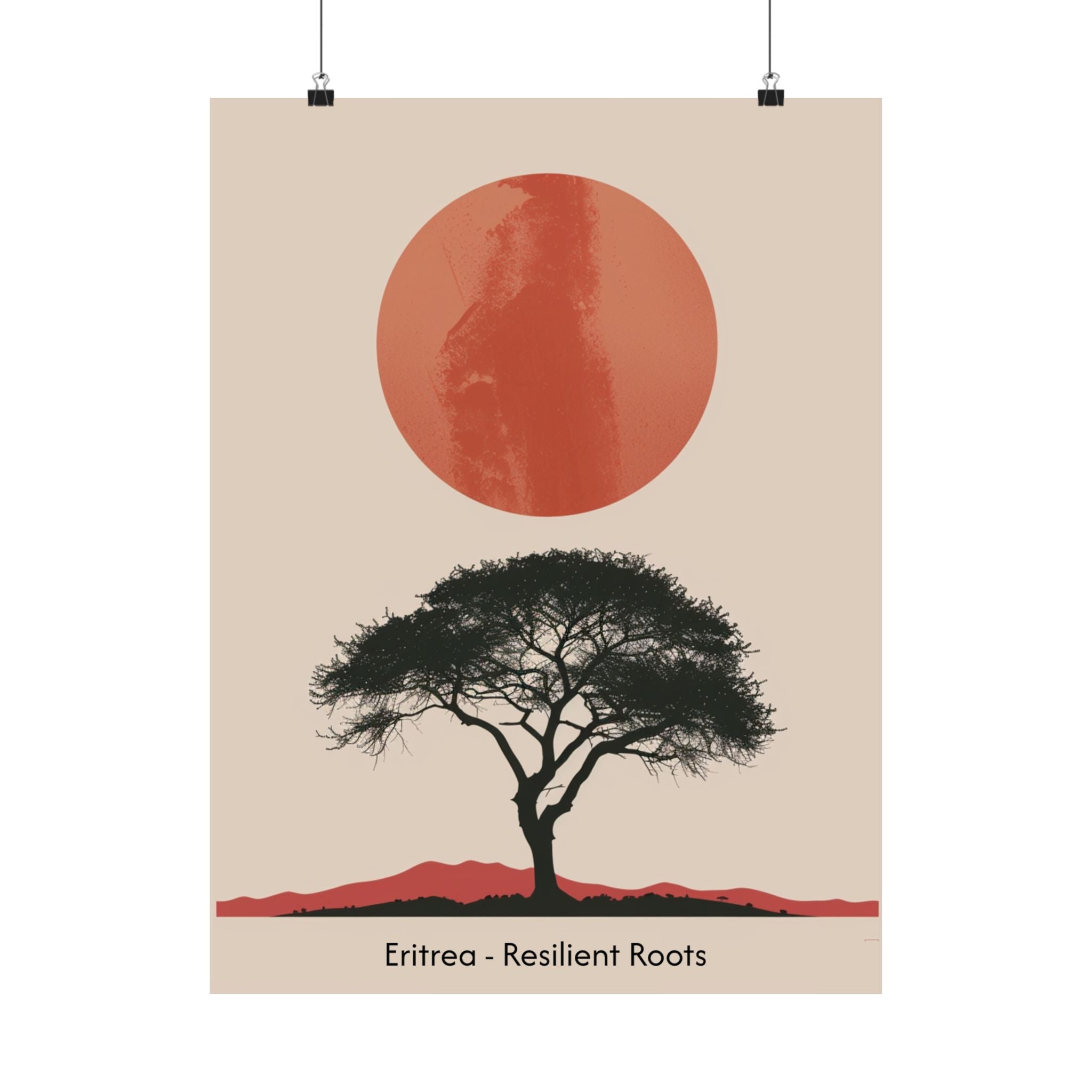Eritrean Resilient Roots Poster