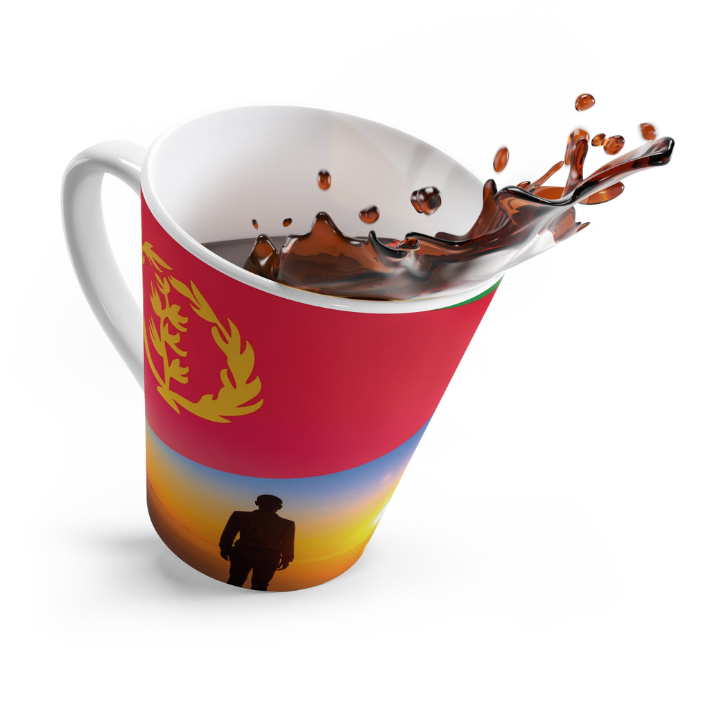 Latte Mug - Eritrean Pride and Resilience