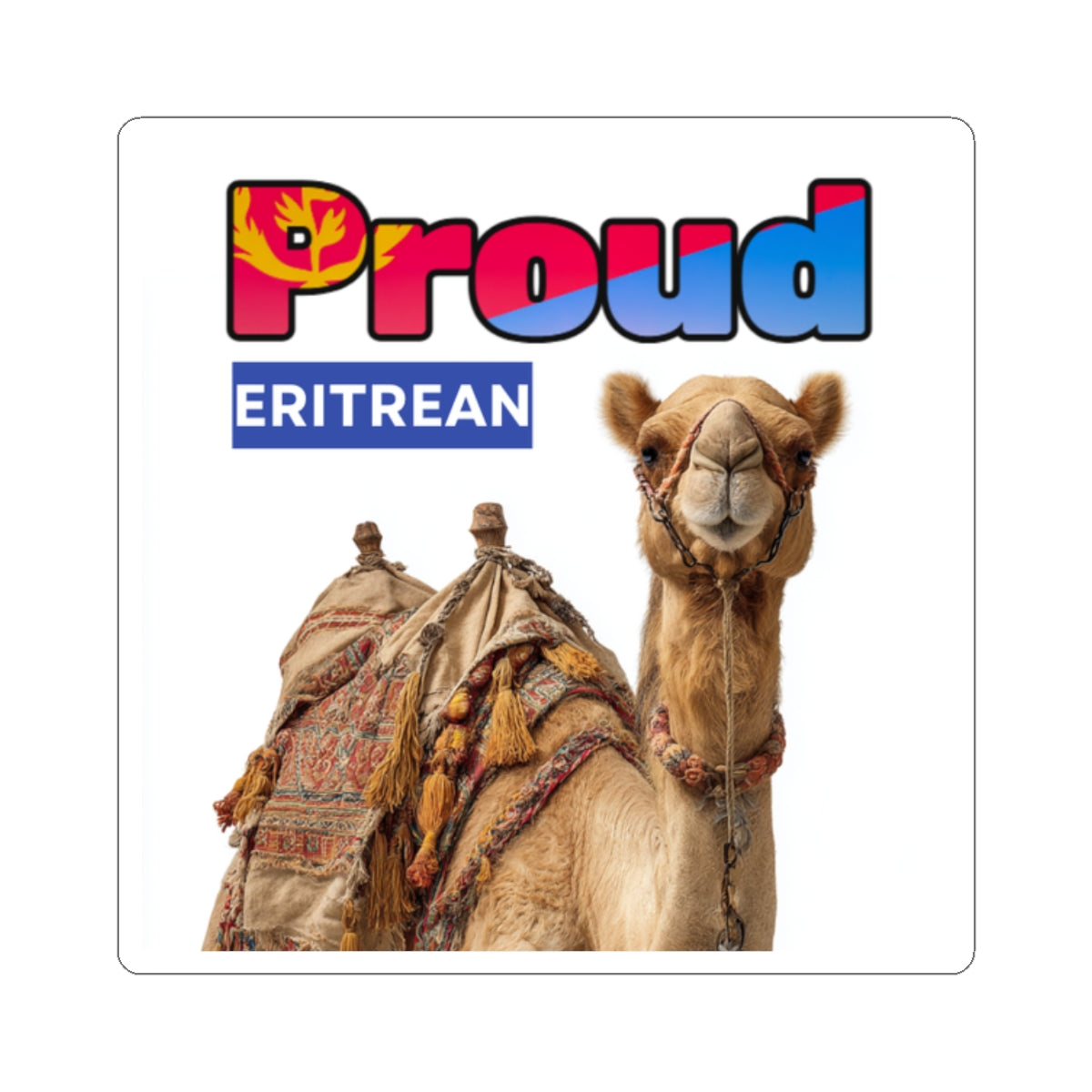 Proud Eritrean Sticker