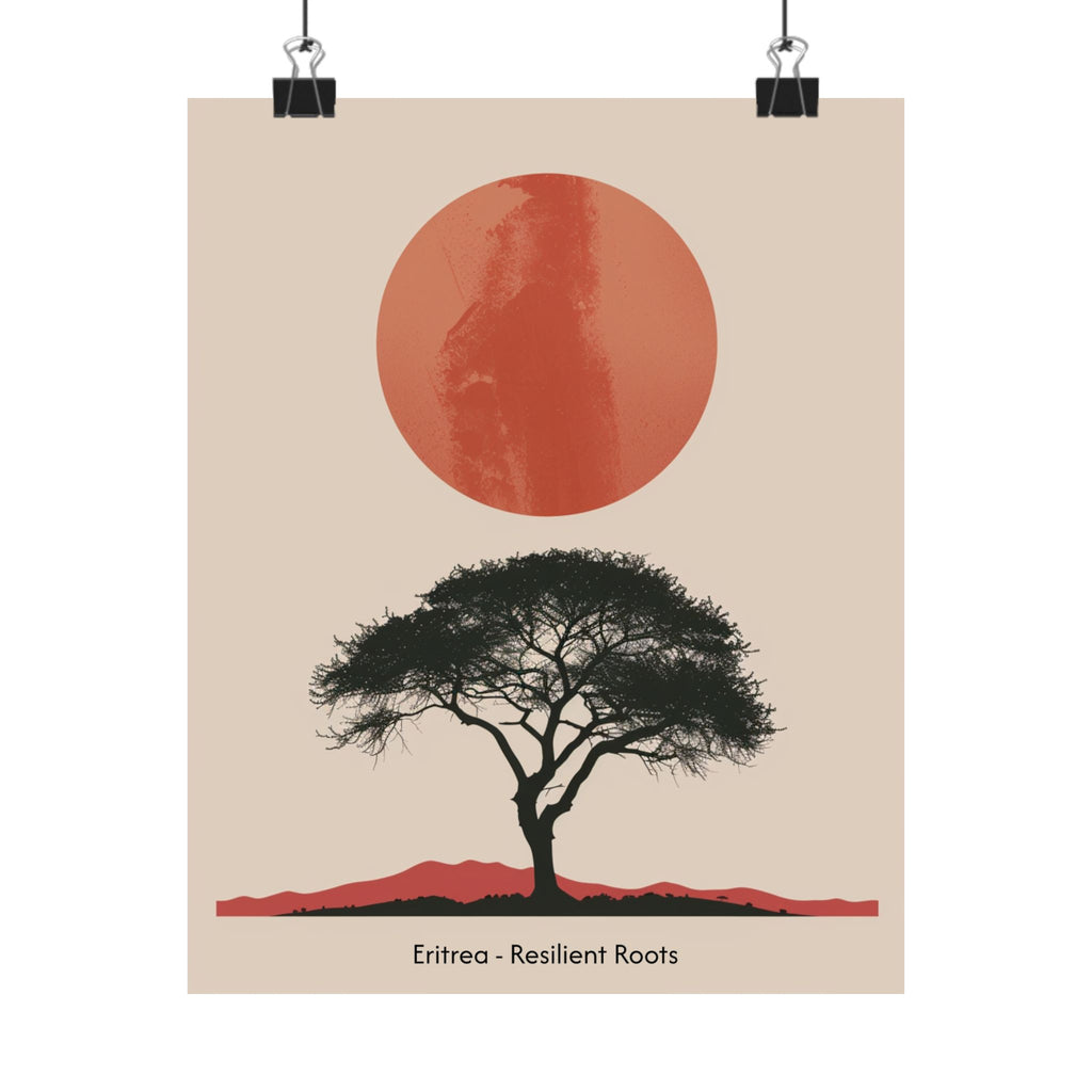 Eritrean Resilient Roots Poster