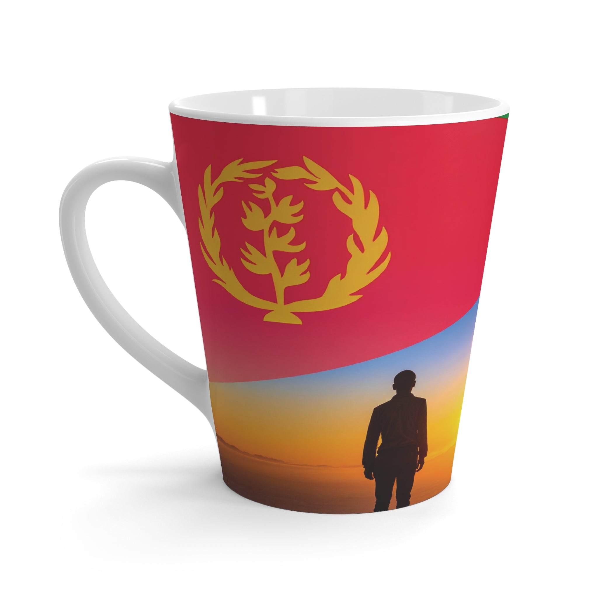 Latte Mug - Eritrean Pride and Resilience