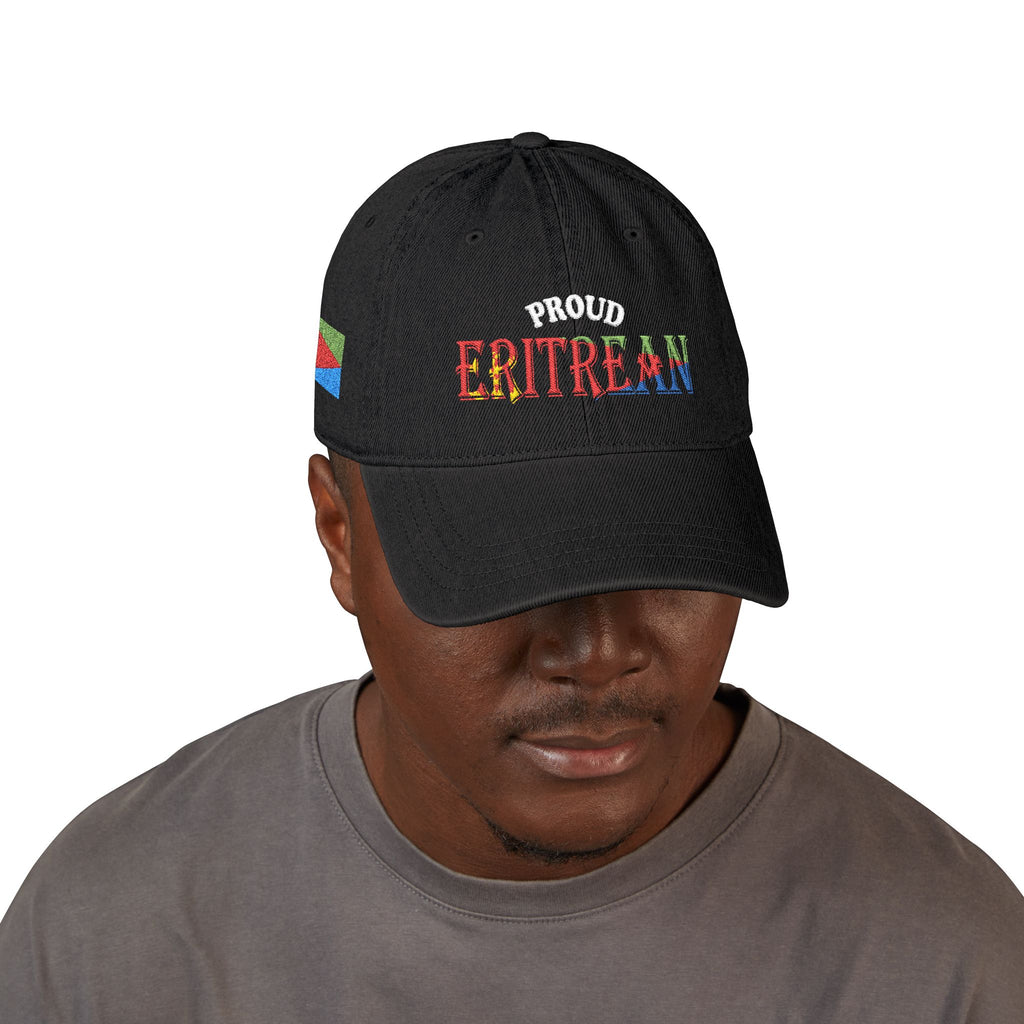 Embroidered Denim Hat